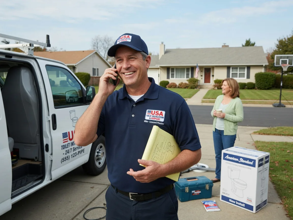 Toilet Installation State Line, IN FAQs